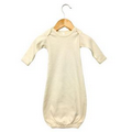 The Laughing Giraffe   Long Sleeve Cotton Baby Gown